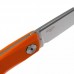 Real Steel Luna Lite Orange 2.76" Blade Folding Blade Knife